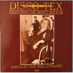 Disco Tex & His Sex-O-Lettes / Sir Monti Rock III Manhattan Millionaire Vinyl LP USED
