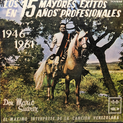 Mario Suárez Los 15 Anos De Mario Vinyl LP USED