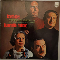 Ludwig van Beethoven / Quartetto Italiano Streichquartette Op. 74 'Harfenquartett' / Op. 95 'Serioso' Vinyl LP USED