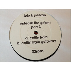 Juju & Jordash Unleash The Golem Part 2 USED VINYL 12INCH 33 S RPM LIMITED EDITION WHITE LABEL