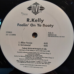 R. Kelly Feelin' On Yo Booty USED VINYL 12INCH 33 S RPM PROMO STEREO