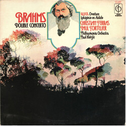 Johannes Brahms / Christoph Willibald Gluck / Christian Ferras / Paul Tortelier Double Concerto / Overture Iphigénie En Aulide Vinyl LP USED