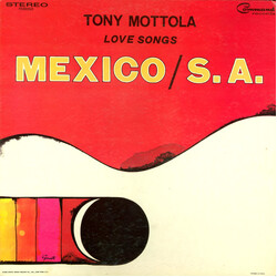 Tony Mottola Love Songs Mexico / S. A. Vinyl LP USED