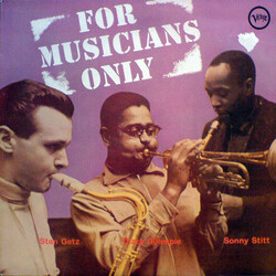 Stan Getz / Dizzy Gillespie / Sonny Stitt For Musicians Only Vinyl LP USED