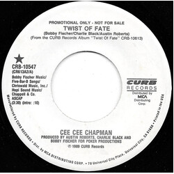 Cee Cee Chapman Twist Of Fate USED VINYL 7INCH 45 RPM PROMO