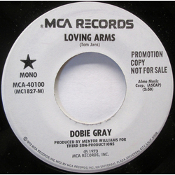Dobie Gray Loving Arms Vinyl 7" USED