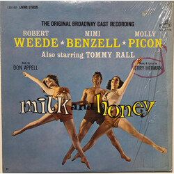 Robert Weede / Mimi Benzell / Molly Picon Milk And Honey - The Original Broadway Cast Recording Vinyl LP USED