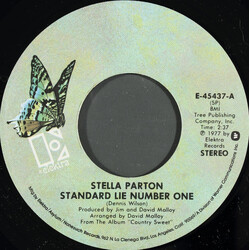 Stella Parton Standard Lie Number One / The More The Change USED VINYL 7INCH 45 RPM STEREO