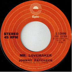 Johnny Paycheck Mr. Lovemaker USED VINYL 7INCH 45 RPM SINGLE