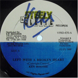 Ken Boothe Left With A Broken Heart USED VINYL 12INCH