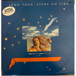 John Foxx Stars On Fire USED VINYL 12INCH 45 RPM SINGLE PROMO