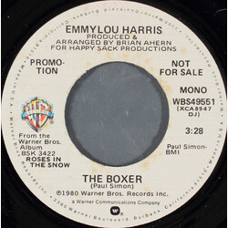 Emmylou Harris The Boxer USED VINYL 7INCH 45 RPM PROMO STEREO MONO