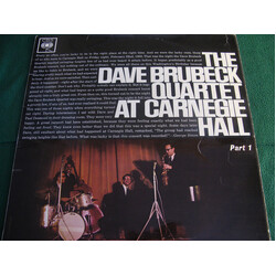 The Dave Brubeck Quartet At Carnegie Hall (Part 1) Vinyl LP USED