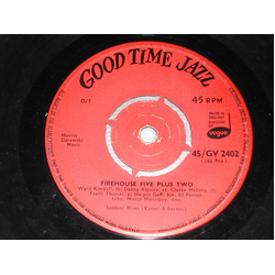 Firehouse Five Plus Two Sobbin' Blues / Just A Stomp At The Twilight Vinyl 7" USED