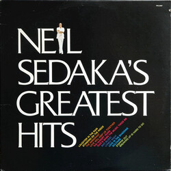 Neil Sedaka Neil Sedaka's Greatest Hits Vinyl LP USED