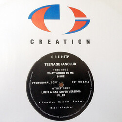 Teenage Fanclub What You Do To Me USED VINYL 12INCH PROMO