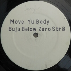Buju Banton Move Ya Body (Below Zero Remix) USED VINYL 12INCH WHITE LABEL 45 RPM