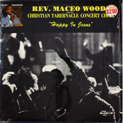 Maceo Woods And The Christian Tabernacle Concert Choir Happy In Jesus Vinyl LP USED