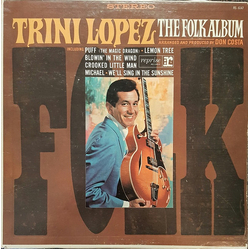 Trini Lopez The Folk Album Vinyl LP USED