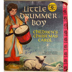 Stella Stevens (2) / The Golden Orchestra Little Drummer Boy USED VINYL 7INCH 45 RPM