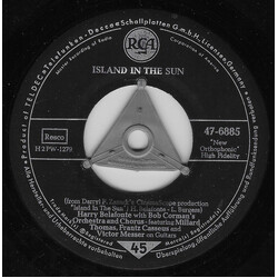 Harry Belafonte Island In The Sun USED VINYL 7INCH SINGLE 45 RPM