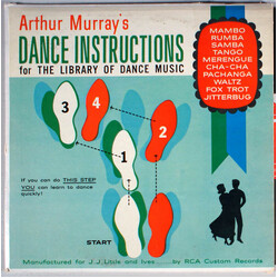 The Arthur Murray Orchestra / Ray Carter Arthur Murray's Dance Instructions For The Library Of Dance Music Vinyl LP USED