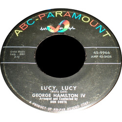 George Hamilton IV The Two Of Us / Lucy, Lucy USED VINYL 7INCH 45 RPM SINGLE