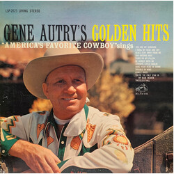 Gene Autry America's Favorite Cowboy Sings His Golden Hits Vinyl LP USED