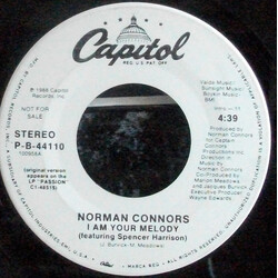 Norman Connors I Am Your Melody USED VINYL 7INCH 45 RPM SINGLE PROMO