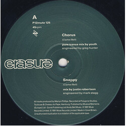 Erasure Chorus VINYL 12" USED