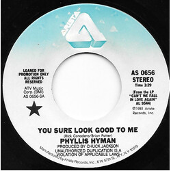 Phyllis Hyman You Sure Look Good To Me USED VINYL 7INCH 45 RPM SINGLE PROMO STEREO MONO