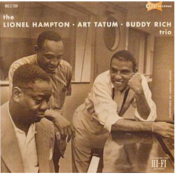 Lionel Hampton / Art Tatum / Buddy Rich The Lionel Hampton-Art Tatum-Buddy Rich Trio Vinyl LP USED