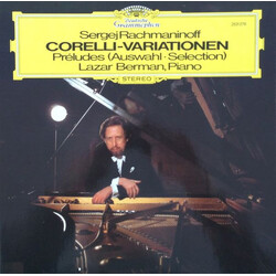 Sergei Vasilyevich Rachmaninoff / Lazar Berman Corelli-Variationen / Préludes (Auswahl = Selection) Vinyl LP USED