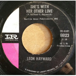 Leon Haywood She's With Her Other Love / Pain In My Heart USED VINYL 7INCH SINGLE