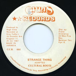 Cultural Roots Strange Thing USED VINYL 7INCH 45 RPM