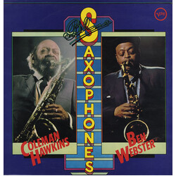 Coleman Hawkins / Ben Webster Blue Saxophones Vinyl LP USED