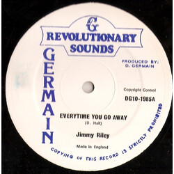 Jimmy Riley Everytime You Go Away USED VINYL 12INCH 45 RPM
