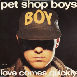 Pet Shop Boys Love Comes Quickly USED VINYL 7INCH SINGLE 45 RPM