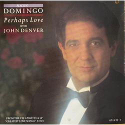 Placido Domingo / John Denver Perhaps Love / Annie's Song USED VINYL 7INCH 45 RPM