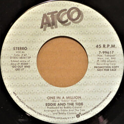 Eddie And The Tide One In A Million USED VINYL 7INCH 45 RPM SINGLE PROMO STEREO