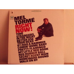 Mel Tormé Right Now! Vinyl LP USED
