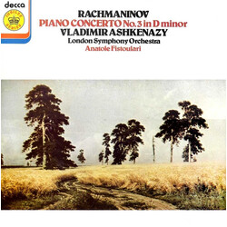 Sergei Vasilyevich Rachmaninoff / Vladimir Ashkenazy / The London Symphony Orchestra / Anatole Fistoulari Piano Concerto No. 3 In D Minor Vinyl LP USE
