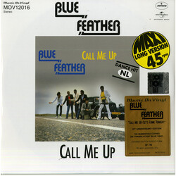 Blue Feather Call Me Up / Let's Funk Tonight USED VINYL 12INCH 45 RPM RECORD STORE DAY LIMITED EDITION NUMBERED REISSUE