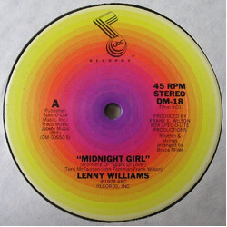 Lenny Williams Midnight Girl USED VINYL 12INCH