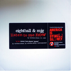 Eightball & M.J.G. / Money Boss Players Listen To Me Now / Games VINYL 12" USED