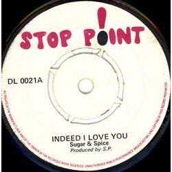 Sugar And Spice (2) Indeed I Love You / Hey Jo Jo USED VINYL 7INCH 45 RPM