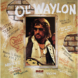 Waylon Jennings Ol' Waylon Vinyl LP USED