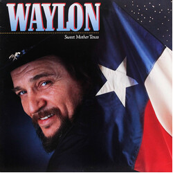 Waylon Jennings Sweet Mother Texas Vinyl LP USED