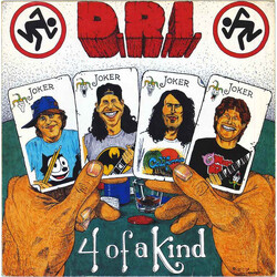 Dirty Rotten Imbeciles 4 Of A Kind Vinyl LP USED
