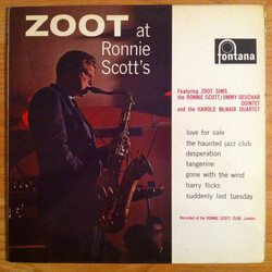 Zoot Sims Zoot At Ronnie Scott's Vinyl LP USED